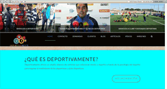 Desktop Screenshot of deportivamente.com