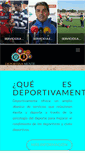 Mobile Screenshot of deportivamente.com